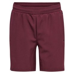 Szorty tkane dla dzieci Hummel Move Grid. Fioletowe szorty Hummel, bez wzorów, sportowe. Za 203.50 zł.