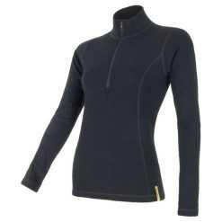 Sensor Merino Df Koszulka Termoaktywna Damska Zip Black L. Bielizna termoaktywna damska marki Sensor. W wyprzedaży za 199.00 zł.