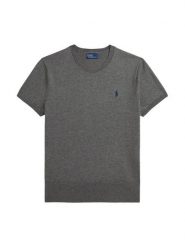 Polo Ralph Lauren T-Shirt 211971872006 Szary Regular Fit. Szare t-shirty Polo Ralph Lauren, m, bez wzorów, z bawełny, bez kołnierzyka, bez ramiączek. Za 769.99 zł.