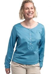 Schöffel Bluzka funkcyjna "Catania" w kolorze niebieskim rozmiar: 36. Niebieskie t-shirty sportowe Schöffel, bez wzorów, bez ramiączek, outdoorowe. Za 105.63 zł.