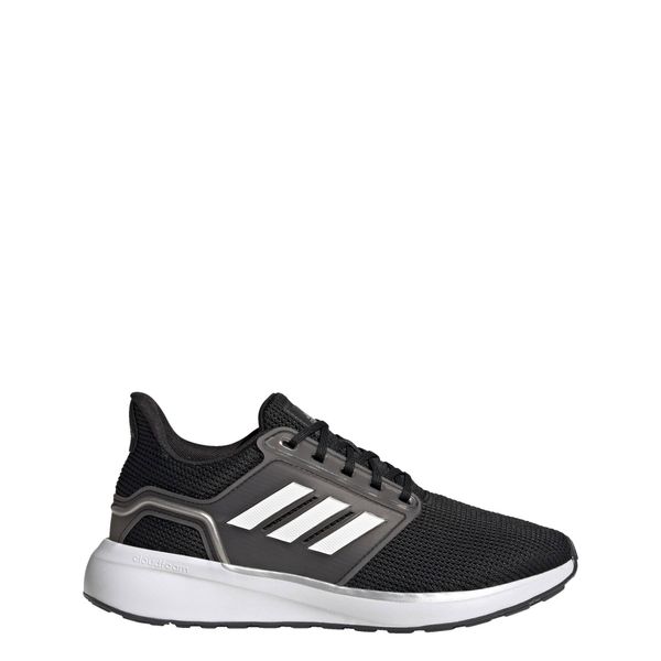 Buty damskie do biegania adidas EQ19 Run. Białe buty do biegania adidas, bez wzorów, bez zapięcia, do biegania. Za 259.00 zł.