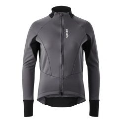 Kurtka softshell damska Gonso. Szare kurtki Gonso, bez wzorów, z materiału, bez kaptura, rowerowe. Za 666.00 zł.