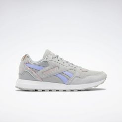 Buty do chodzenia damskie Reebok GL1000. Brązowe buty treningowe Reebok, z aplikacjami, z gumy, bez zapięcia, trekkingowe. Za 281.00 zł.