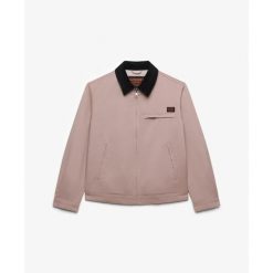 Kurtka damska z aksamitnym kołnierzem Superdry Ranch. Brązowe kurtki Superdry, bez wzorów, bez kaptura. Za 424.75 zł.