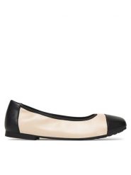 Caprice Baleriny 9-22117-46 Beżowy. Brązowe baleriny Caprice, bez wzorów, ze skóry, bez obcasa, bez zapięcia. Za 237.99 zł.