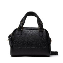 Torebka Iceberg. Czarne torebki klasyczne Iceberg, bez wzorów, klasyczne, bez dodatków. Za 3,739.00 zł.