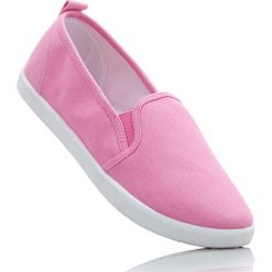 Tenisówki wsuwane bonprix jasnoróżowy. Buty sportowe lifestyle marki bonprix. Za 24.99 zł.