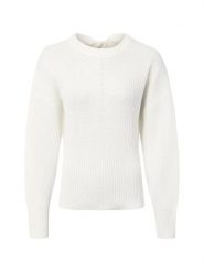 Liu Jo Collection Sweter z domieszką wełny Kobiety Sztuczne włókno biały, L. Białe swetry Liu Jo Collection, l, bez wzorów, z wełny, bez ramiączek. Za 649.95 zł.