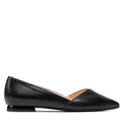 Baleriny HÖGL. Czarne baleriny Högl, bez wzorów, bez obcasa, bez zapięcia. Za 319.99 zł.