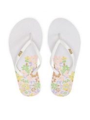 Roxy Japonki ARJL100683 Biały. Białe japonki Roxy, bez wzorów, z tworzywa sztucznego. Za 59.99 zł.