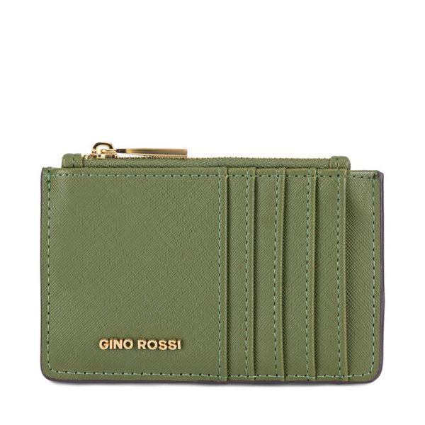 Portfel GINO ROSSI. Zielone portfele Gino Rossi, bez wzorów. Za 49.99 zł.