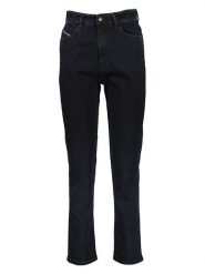 Diesel Clothes Dżinsy - Regular fit - w kolorze granatowym rozmiar: W25/L32. Niebieskie jeansy Diesel Clothes, l, z aplikacjami, ze skóry, klasyczne, z podwyższonym stanem. Za 122.96 zł.