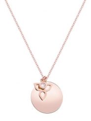 Tamaris Naszyjnik z zawieszką - dł. 45 cm rozmiar: onesize. Czerwone naszyjniki Tamaris, z materiału, ze stali. Za 130.99 zł.