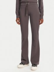 Juicy Couture Spodnie dresowe Apollo JCWBJ125311 Szary Flared Leg. Szare spodnie dresowe Juicy Couture, bez wzorów, z bawełny. Za 219.99 zł.
