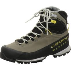 Buty trekkingowe damskie La Sportiva TX5 GTX. Brązowe buty trekkingowe La Sportiva, bez wzorów, z gore-texu, przed kolano, bez zapięcia, wspinaczkowe, gore-tex. Za 919.50 zł.