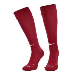 Skarpety Piłkarskie Unisex Dla Dorosłych Classic II Cush OTC. Czerwone skarpetki Nike, bez wzorów. Za 66.99 zł.