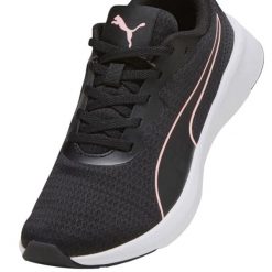 Damskie Buty Do Biegania Flyer Lite. Czarne buty do biegania Puma, na zimę, bez wzorów, bez zapięcia, do biegania. Za 304.99 zł.