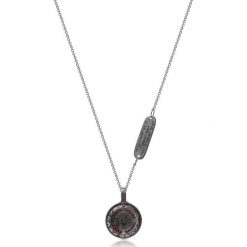 Naszyjnik - srebro 925, Swarovski. Szare naszyjniki W.KRUK. Za 539.00 zł.