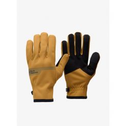 Rękawiczki Black Diamond Everyday Softshell Gloves. Żółte rękawiczki Black Diamond, bez wzorów, z softshellu, sportowe. Za 154.99 zł.