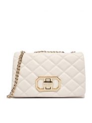 Nine West Torebka CEO-Siena-LDA8700 Biały. Białe kopertówki Nine West, bez wzorów, z materiału, wizytowe, bez dodatków. Za 169.99 zł.