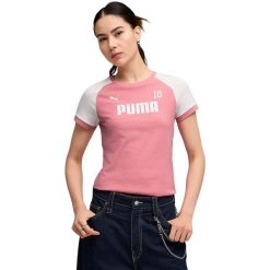 Damskie T shirt Puma Sport Ringertee. Czerwone t-shirty sportowe Puma, s, bez wzorów, z bawełny, bez ramiączek. Za 190.00 zł.