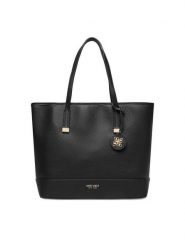 Nine West Torebka EO-Delancey Day-KY254 Czarny. Czarne shopper bag Nine West, bez wzorów, z materiału, bez dodatków. Za 299.99 zł.