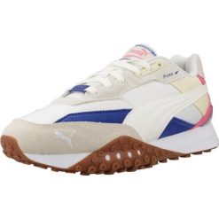 Tenisówki Puma Model Blktop Rider Multicolor Kolor Biały. Białe trampki Puma, bez wzorów, z tkaniny, bez zapięcia. W wyprzedaży za 288.50 zł.