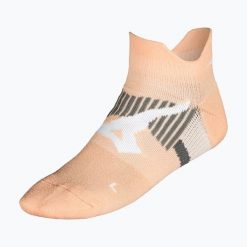 Skarpety Mizuno DryLite Race Mid. Brązowe skarpetki Mizuno, bez wzorów, z elastanu. Za 27.99 zł.