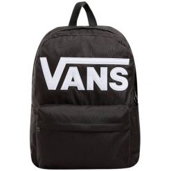 Plecak Old Skool Drop V. Czarne plecaki Vans, bez wzorów, bez dodatków. Za 297.99 zł.