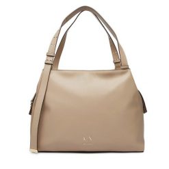 Torebka Armani Exchange. Brązowe torebki klasyczne Armani Exchange, bez wzorów, klasyczne, bez dodatków. Za 729.99 zł.