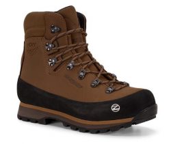 Buty trekkingowe Trezeta Top Evo H-Dry. Brązowe buty trekkingowe Trezeta, z materiału, bez zapięcia. Za 941.05 zł.