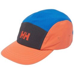 Czapka 5-panelowa Helly Hansen Cascade Shield. Brązowe czapki z daszkiem Helly Hansen, bez wzorów, z elastanu. Za 252.30 zł.