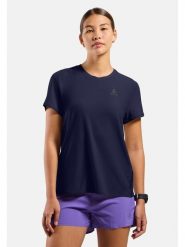 Odlo Koszulka funkcyjna "Zeroweight Chill-Tec" w kolorze granatowym rozmiar: M. Niebieskie t-shirty sportowe ODLO, m, bez wzorów, bez ramiączek, outdoorowe. Za 175.26 zł.