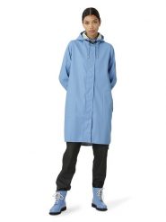 Ilse Jacobsen Płaszcz przeciwdeszczowy w kolorze błękitnym rozmiar: 38. Niebieskie kurtki przeciwdeszczowe Ilse Jacobsen, bez wzorów, bez kaptura, outdoorowe. Za 217.99 zł.