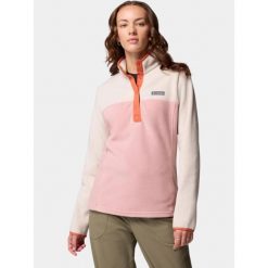 Sweter Damski Columbia Benton Springs 1/2 Snap II. Czerwone swetry Columbia, bez wzorów, z materiału, sportowe, bez ramiączek. Za 219.00 zł.