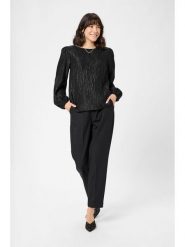 Kaffe Bluzka w kolorze czarnym rozmiar: 40. Czarne bluzki Kaffe, bez wzorów, bez kołnierzyka, bez ramiączek. Za 78.99 zł.