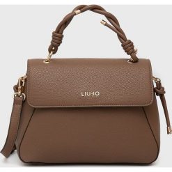 Liu Jo torebka kolor brązowy. Brązowe listonoszki Liu Jo, bez wzorów, na ramię, bez dodatków. Za 749.99 zł.