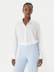 Rinascimento Koszula CFC0127372003 Biały Regular Fit. Białe koszule Rinascimento, xl, bez wzorów, z syntetyku, bez kołnierzyka, bez ramiączek. Za 299.99 zł.