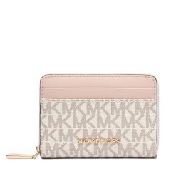 Portfel MICHAEL Michael Kors. Białe portfele MICHAEL Michael Kors, bez wzorów. Za 519.99 zł.
