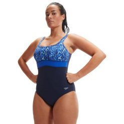 Strój kąpielowy jednoczęściowy damski na basen Speedo Shaping Eclipse. Czarne stroje jednoczęściowe Speedo, bez wzorów, sportowe. Za 249.99 zł.