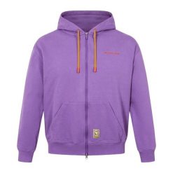 Bluza z kapturem i zamkiem błyskawicznym Endura Forty1Thirty. Fioletowe bluzy ENDURA, xl, bez wzorów, z bawełny, bez ramiączek, z kapturem. Za 511.99 zł.