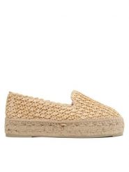 Manebi Espadryle Double Sole Espadrilles V 2.7 D0 Beżowy. Brązowe espadryle Manebi, bez wzorów, z tworzywa sztucznego, bez obcasa. Za 819.99 zł.