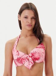 Liu Jo Beachwear Góra od bikini VA5191 J6448 Różowy. Czerwone bikini Liu Jo Beachwear, bez wzorów, z syntetyku. Za 259.99 zł.
