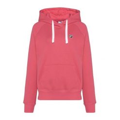 Bluza damska FILA Bibinje. Czerwone bluzy z kapturem Fila, m, bez wzorów, z bawełny, z kapturem. Za 319.58 zł.
