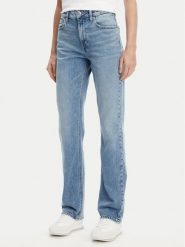 Calvin Klein Jeans Jeansy LV047B914G Niebieski Straight Fit. Niebieskie jeansy Calvin Klein Jeans, bez wzorów, z bawełny. Za 569.99 zł.