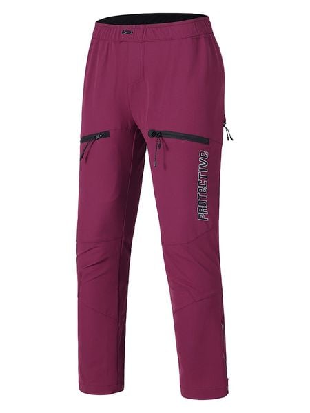 Protective Spodnie funkcyjne "Soul Mining" w kolorze bordowym rozmiar: 38. Czerwone spodnie dresowe Protective, bez wzorów, outdoorowe. Za 185.95 zł.