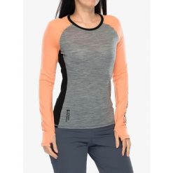 Bluza termoaktywna damska Mons Royale Bella LS. Szare bielizna termoaktywna damska Mons Royale, m, bez wzorów, bez ramiączek, bez kaptura. Za 314.99 zł.