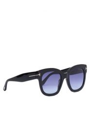 Tom Ford Okulary przeciwsłoneczne FT0613 01W Różowy. Czerwone okulary przeciwsłoneczne TOM FORD, bez wzorów, plastikowe. Za 1,699.00 zł.