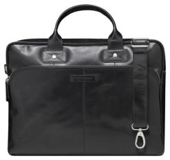 Torba dbramante1928 Kronborg 16'' czarny. Czarne torby na laptopa DBRAMANTE1928, bez wzorów. Za 679.00 zł.