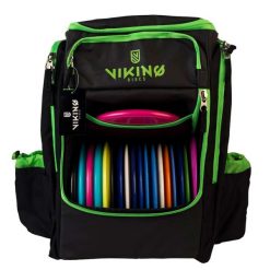 Viking Discs Tour Bag Plecak do Disc Golfa - Czarny/Limonkowy. Zielone plecaki VIKING DISCS, bez wzorów, bez dodatków. Za 319.00 zł.